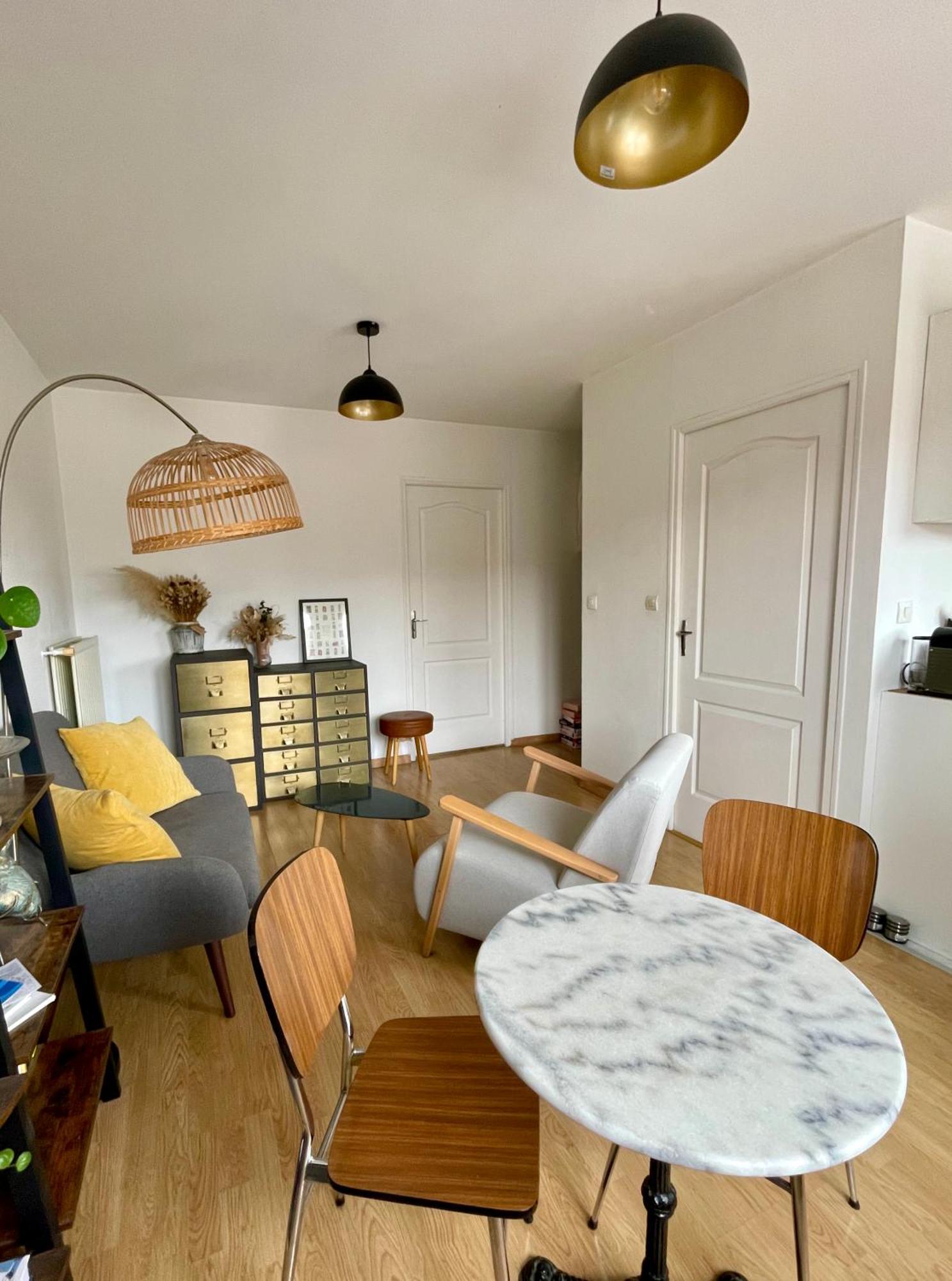 35M2 A La Madeleine: Salon, Cuisine & Sdb Prives Apartment La Madeleine  Luaran gambar
