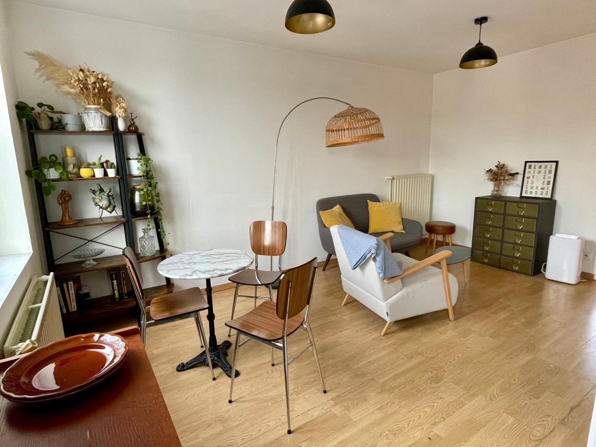 35M2 A La Madeleine: Salon, Cuisine & Sdb Prives Apartment La Madeleine  Luaran gambar